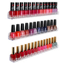 Wall Mount Acrylic Nail plish Organizer - Set of 3 Shelf