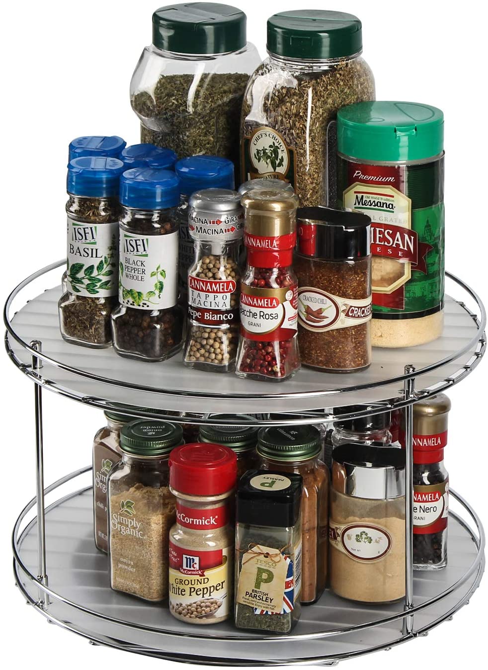 Tier Lazy Susan Turntable Cabinet Organizer – J JACKCUBE DESIGN