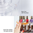 3 Tier Rotating Acrylic Nail Polish Stand