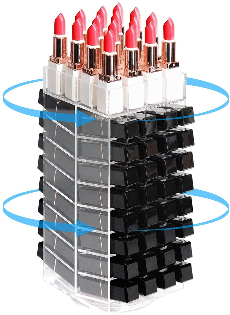 360 Rotating Lipstick Display Storage Carousel