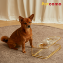 Elevated Pet Bowl Gold