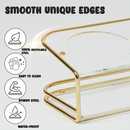 Elevated Pet Bowl Gold