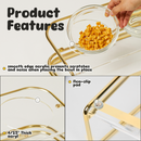 Elevated Pet Bowl Gold