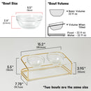 Elevated Pet Bowl Gold
