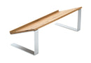 Wooden Tablet, Book Stand for Desk with Silver Metal Legs