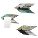 Set of 3 Wall Mount Rustic Wood Farmhouse Arrow Toilet Paper Holder