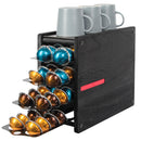 Wooden Coffee Capsule 4 Tier Holder Organizer