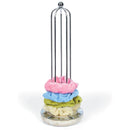 Silver Metal Scrunchies Holder Stand