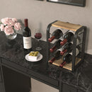 Rustic Countertop Wine Rack (6 Bottles)