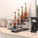 4 Tier Syrup Bottle Holder Rack
