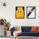 Lockable Jersey Display Shadow Box Case (Black)