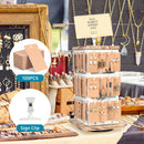 3 Tier 360 Rotating White Metal Earring Holder Organizer