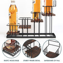 4 Tier Syrup Bottle Holder Rack