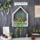 Rustic White Wall Terranium Plant Holder