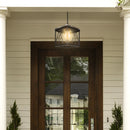 Farmhouse Wooden Metal Pendant Ceiling Light