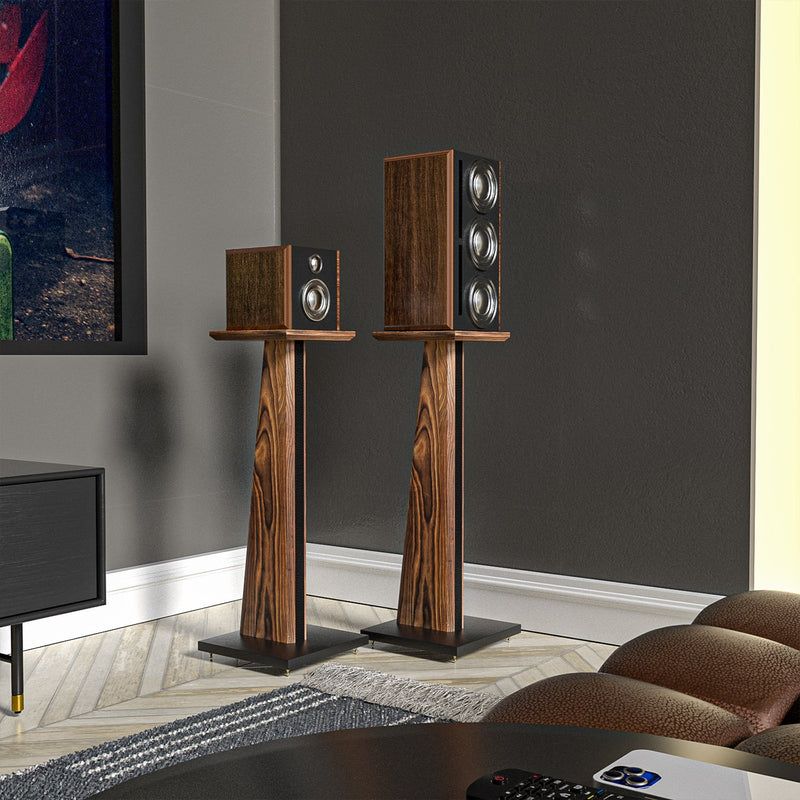 Bookshelf Speaker Stand, Solid Wood Speaker Stand, Speaker Stand Home  Theater