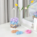 White Metal Scrunchie Holder Stand