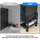 2 Tier Computer Tower Stand