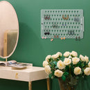 Frosted Acrylic Wall Mount Earring, Jewelry Display Organizer with 94 Holes