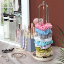 Silver Metal Scrunchies Holder Stand