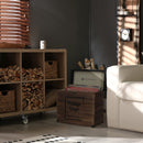 Vintage Vinyl Record Storage Box