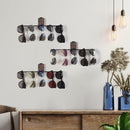Wall Mount Wooden Sunglasses Storage Organizer (Set of 3)