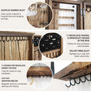 Wall Mount Jewerly Holder Cabinet