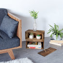 Rustic Wood Mail Organizer for Countertop