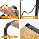 Rustic Countertop Wine Rack (6 Bottles)