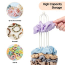 White Metal Scrunchie Holder Stand