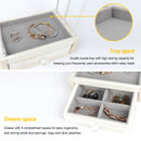 Rustic Jewelry Display Organizer with Drawer