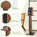 Solid Wood Speaker Stand- Set of 2