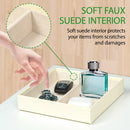 2 Compartment Valet Tray- Ivory