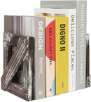 Decorative Rustic Bookends- Set of 2