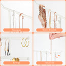 4 Tier White Jewelry Display Organizer