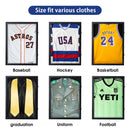 Lockable Jersey Display Shadow Box Case (Black)