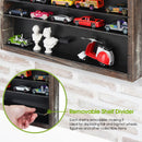 Hot Wheels 1/64 Scale Diecast Model Cars Display (Rustic Wood)