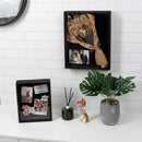 Rustic Black Wood Shadow Box 14 x 11 inches