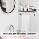 Set of 2 Floating Bathroom Shelves