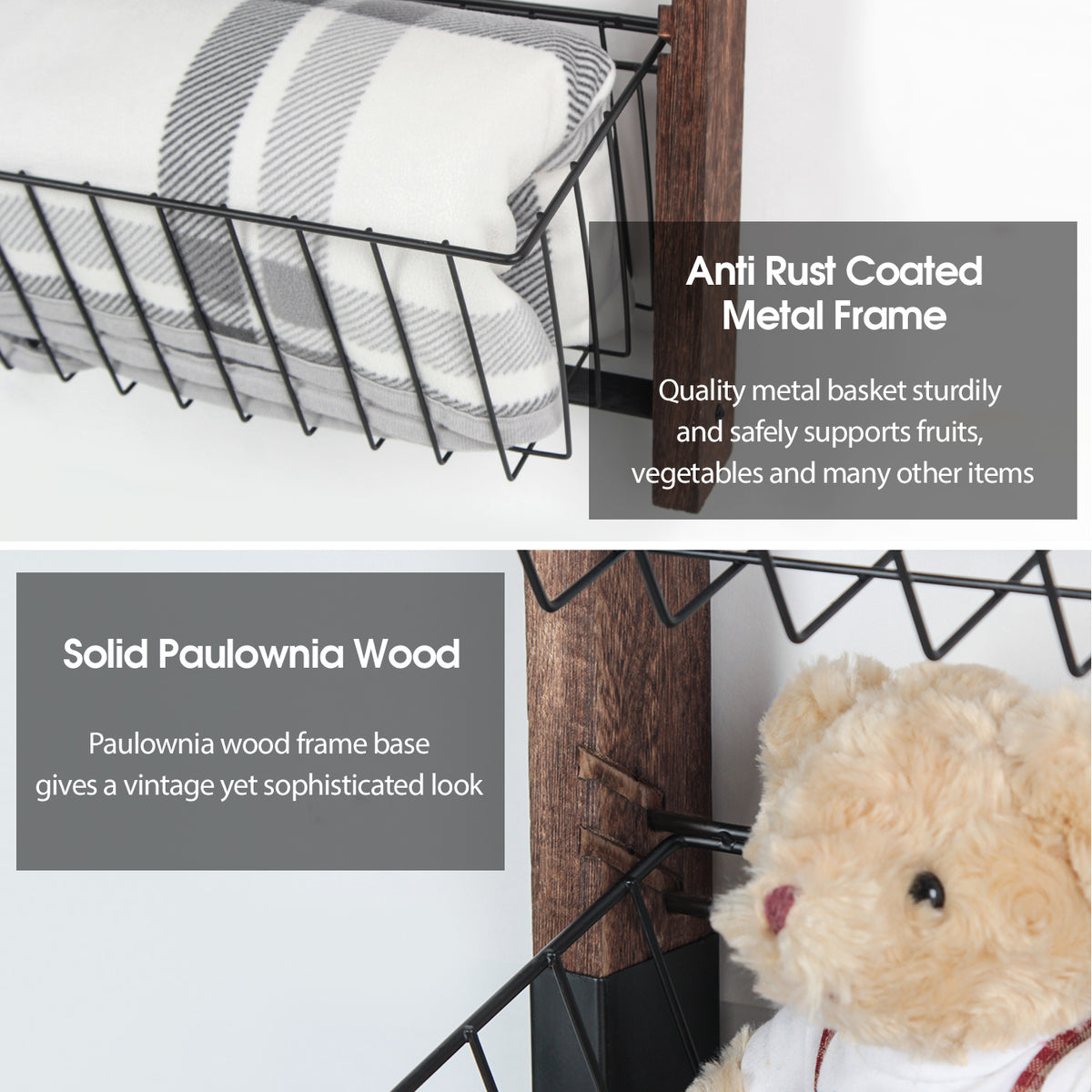 3 Tier Wall Mount Fruit Basket – J JACKCUBE DESIGN