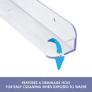 Wall Mount Acrylic Nail plish Organizer - Set of 3 Shelf