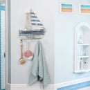 Wooden Nautical Design Mail Sorter