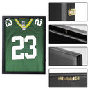 Lockable Jersey Display Shadow Box Case (Black)