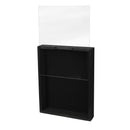 Rustic Black Wood Shadow Box 14 x 11 inches