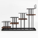 4 Tier Syrup Bottle Holder Rack