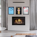 Lockable Jersey Display Shadow Box Case (Black)