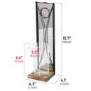 Set of 2 Hanging Candle Holder Sconces