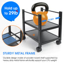 2 Tier Computer Tower Stand