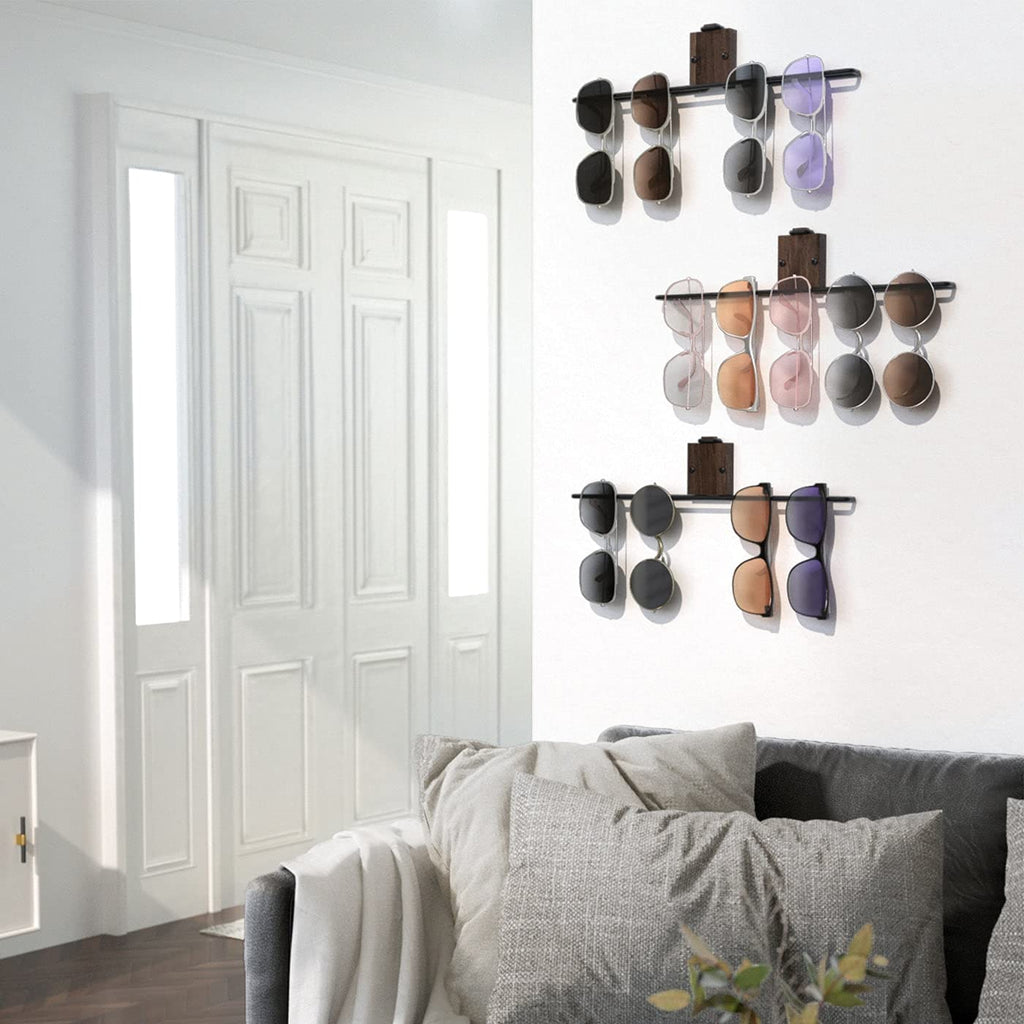 Sunglasses wall organizer sales