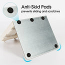 Decorative White Rustic Wood Bookends- Set of 2